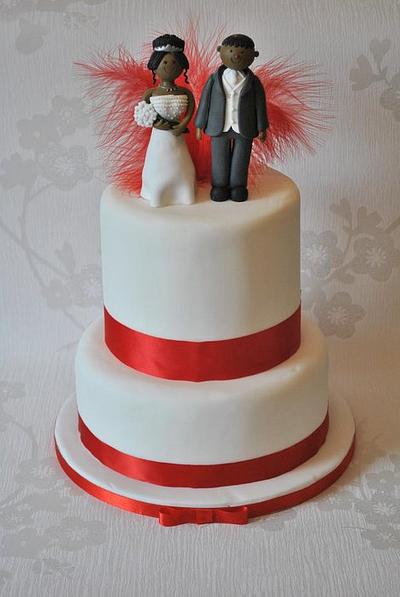 Wedding Cake - Cake by Donna Wood