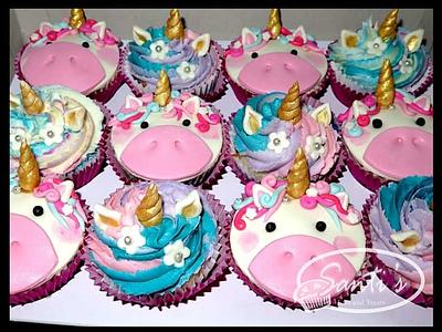Unicorn Cupcakes - Cake by Santi's Eats and Treats