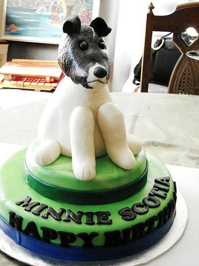 Dog Cake  - Cake by naughtyandnicecakes