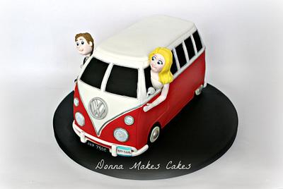 Wedding Campervan - Cake by Donna Marsden