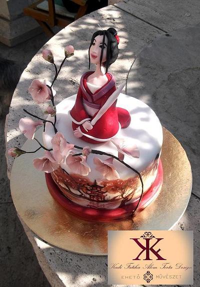 Geisha cake - Cake by Fatiha Kadi