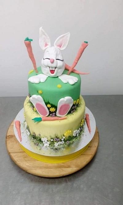 Easter Bunny - Cake by Sara