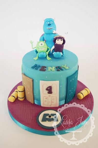 Monsters Inc Cake - Cake by Laura Davis