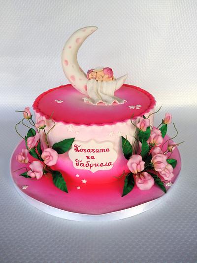 For baby Gabriela - Cake by Dari Karafizieva