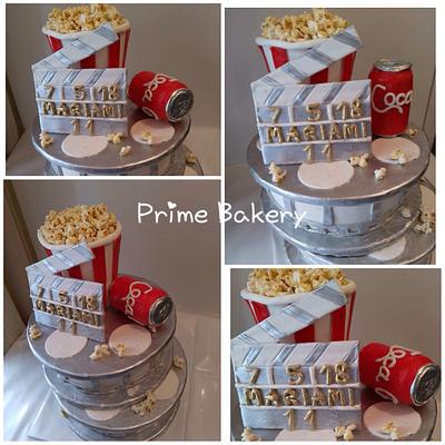 Cinema cake 🎬❤️ - Cake by Prime Bakery
