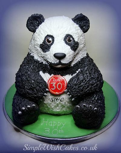Panda - Cake by Stef and Carla (Simple Wish Cakes)