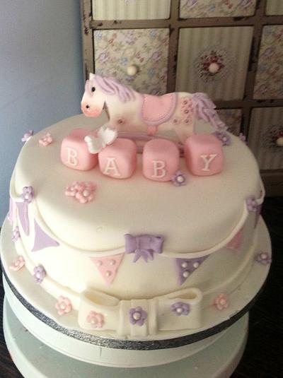 Baby Shower Cake - Cake by Jodie Taylor