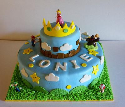 Mario bros - Cake by Dolcetto Cakes