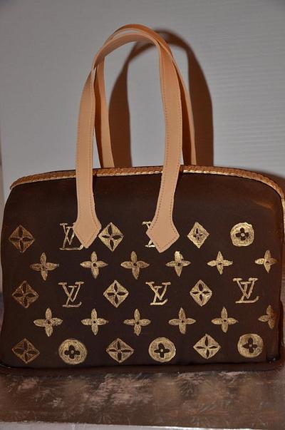 Louis Vuitton Bag Cake - Cake by Esther Williams