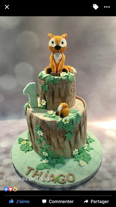 Fox cake - Cake by Les gâteaux de Chouchou -Bretagne 29N