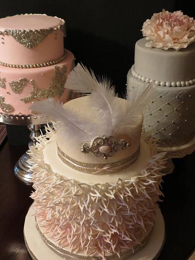 My Daughters Wedding Cakes - Cake by Nancy T W.