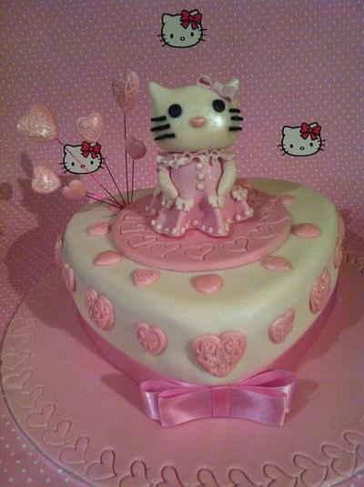 Hello Kitty  - Cake by melinda 