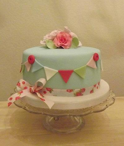 Cath Kidston Roses - Cake by The Buttercream Pantry