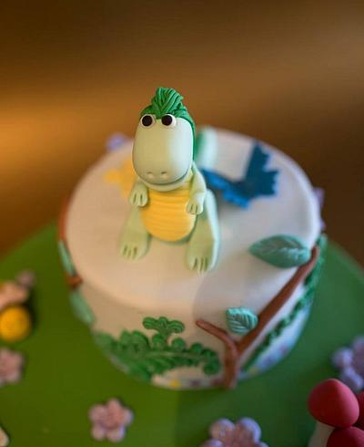 Dragon themed Birthday  - Cake by Jelena