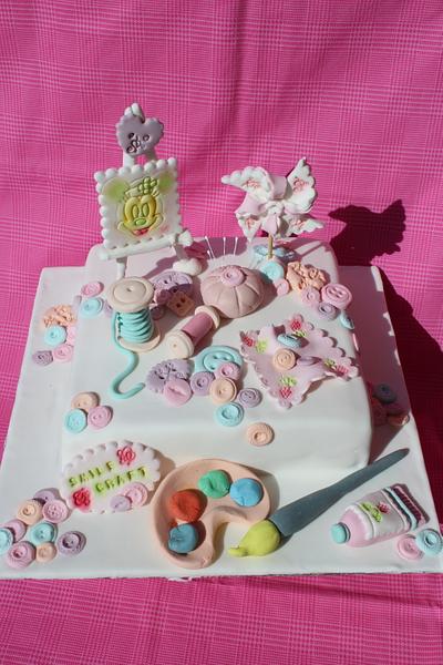 Smile & craft! - Cake by Nikoletta Giourga