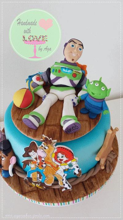Toy story:) - Cake by Aga Leśniak
