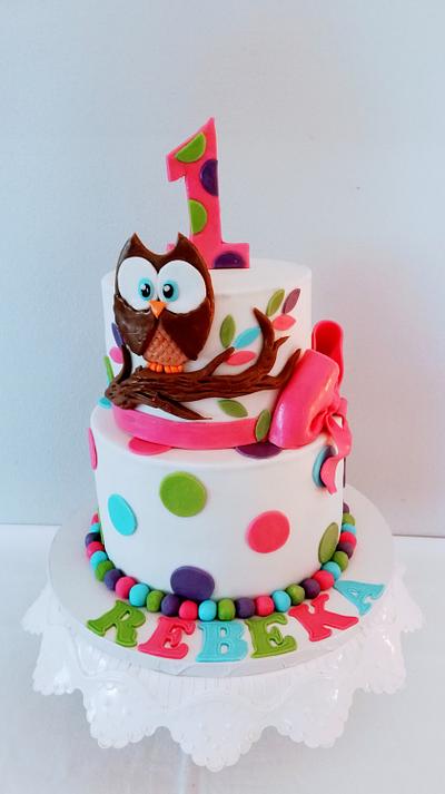 Owl - Cake by alenascakes
