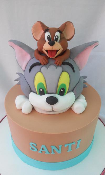 Tom y Jerry ;) - Cake by Gabriela Scollo