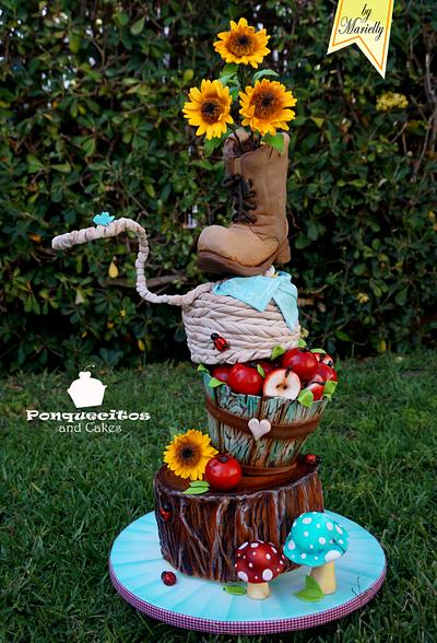 Funny Country Cake - Cake by Marielly Parra