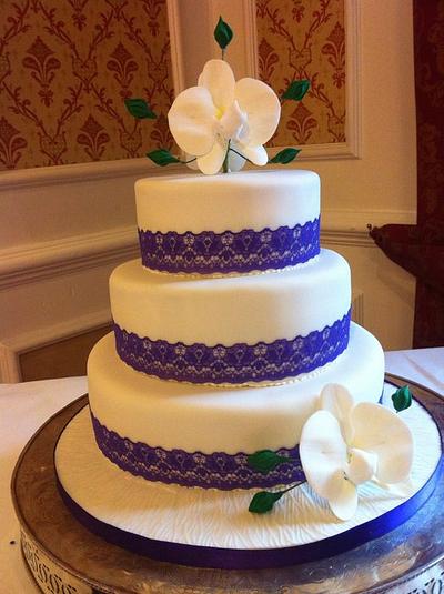 Wedding Cake - Cake by Sugarsilly