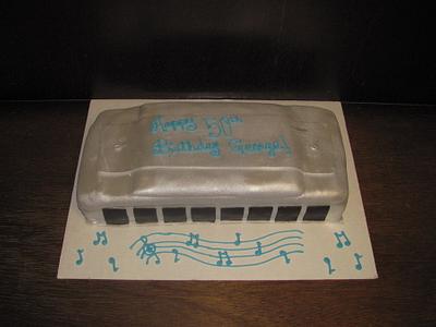 Harmonica - Cake by Lacey Deloli