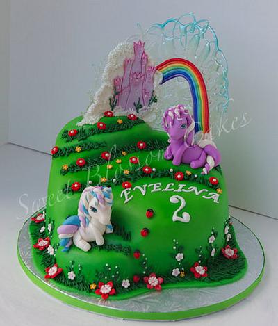 Two little ponies - Cake by Tatyana