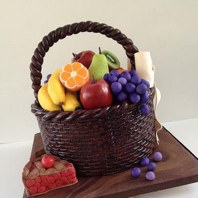 Fruit Basket Cake - Cake by BAKED