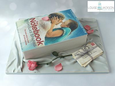 'The Notebook' by Nicholas Sparks - Cake by Louise Jackson Cake Design