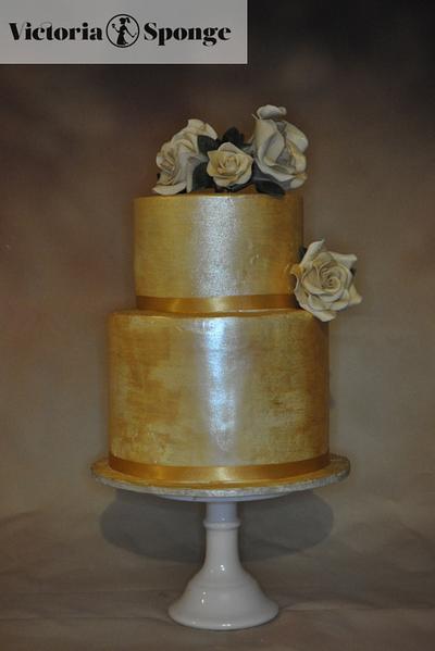 Golden Rose - Cake by Victoria Forward
