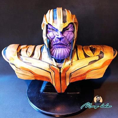 THANOS 3D CAKE - Cake by Moy Hernández 