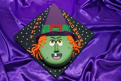 Witch  - Cake by Cushty cakes 
