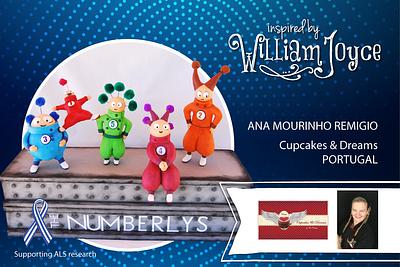 THE NUMBERLYS - Inspired by William Joyce - Cake by Ana Remígio - CUPCAKES & DREAMS Portugal