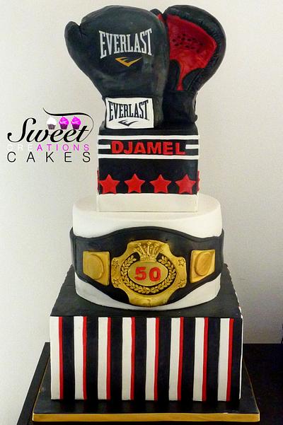 Boxing cake - Cake by Sweet Creations Cakes
