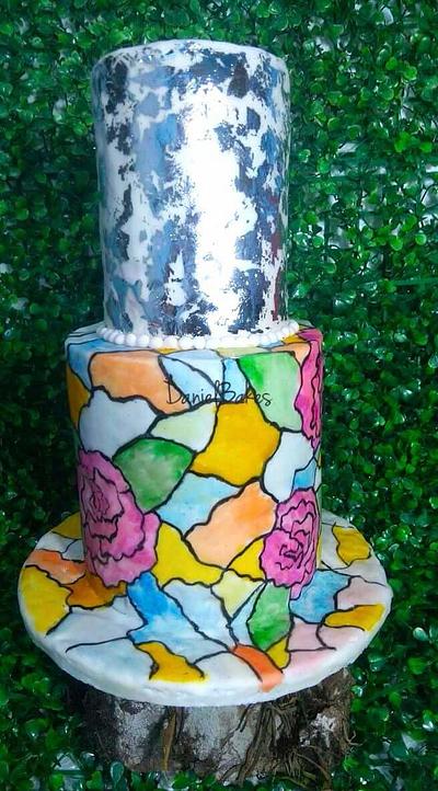 Stained glass  - Cake by Daniel Guiriba