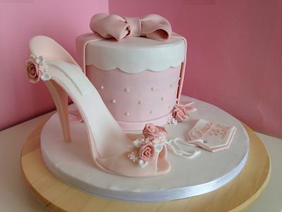 Shabby cake! - Cake by Nennescake