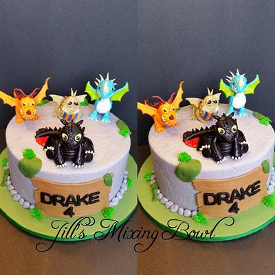 How to Train your Dragon - Cake by JMixingBowl