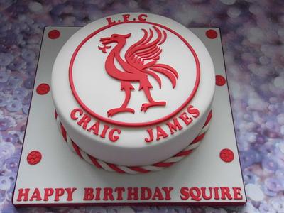 Liverpool cake - Cake by Karen's Cakes And Bakes.