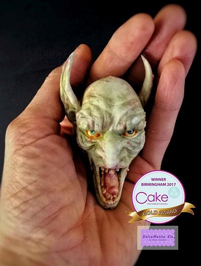 Goblin's small face - Cake by DolceMenteEle