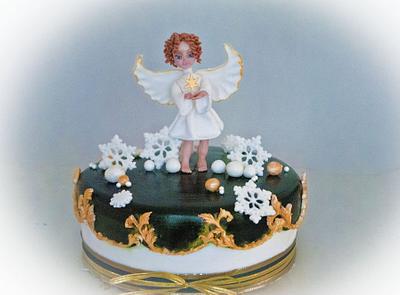 Christmas Angel cake - Cake by daroof