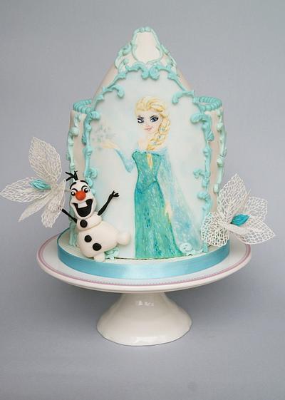 Elsa  - Cake by Katarzynka