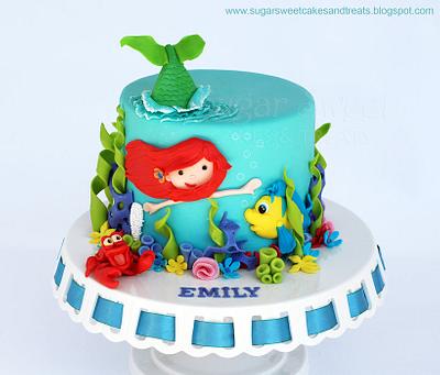 Little Mermaid Ariel Cake - Cake by Angela, SugarSweetCakes&Treats