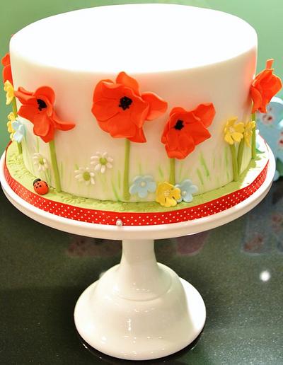 A hint of Spring in Midwinter - Cake by Roo's Little Cake Parlour