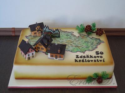 map - Cake by Derika