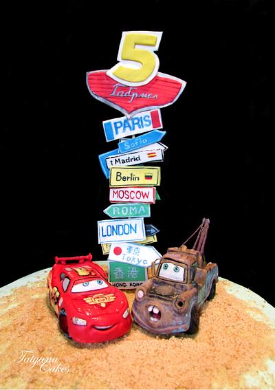 The Cars - Cake by Tatyana Cakes