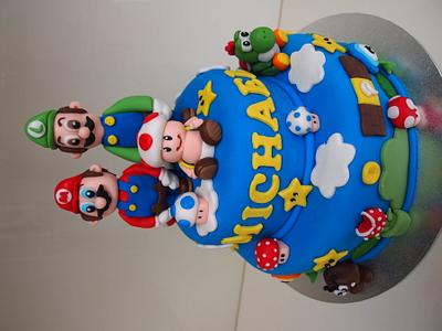Mario for Michael - Cake by Katie Rogers