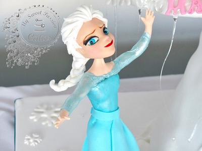 Elsa - Cake by Beata Khoo