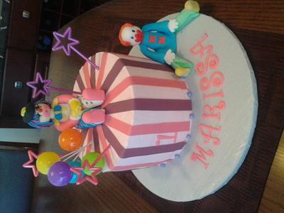 clowns  - Cake by Sonia