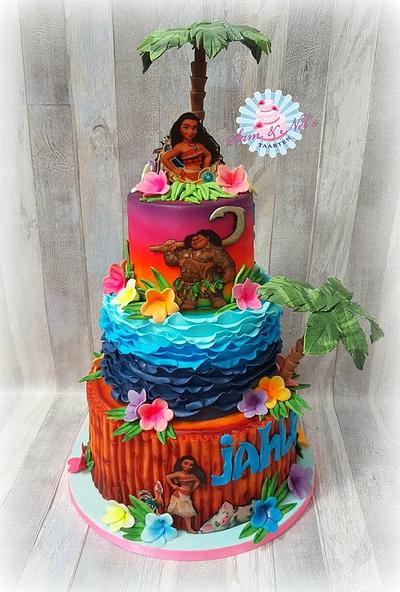 Vaiana cake - Cake by Sam & Nel's Taarten