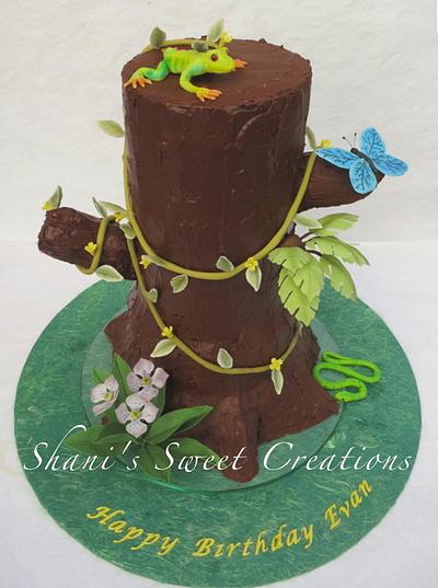 Rainforest Tree - Cake by Shani's Sweet Creations