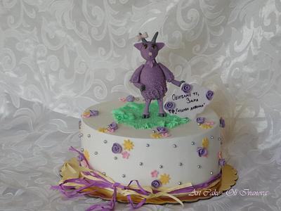  Purple friendship - Cake by Oli Ivanova
